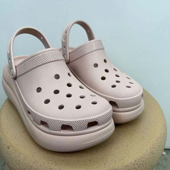 Crocs Unisex Quartz Classic Crush Chunky Platform Clog Mule Flat - Picture 4 of 8